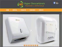 Tablet Screenshot of hyperdescartaveis.com.br